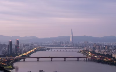 Op weg naar Zuid-Korea